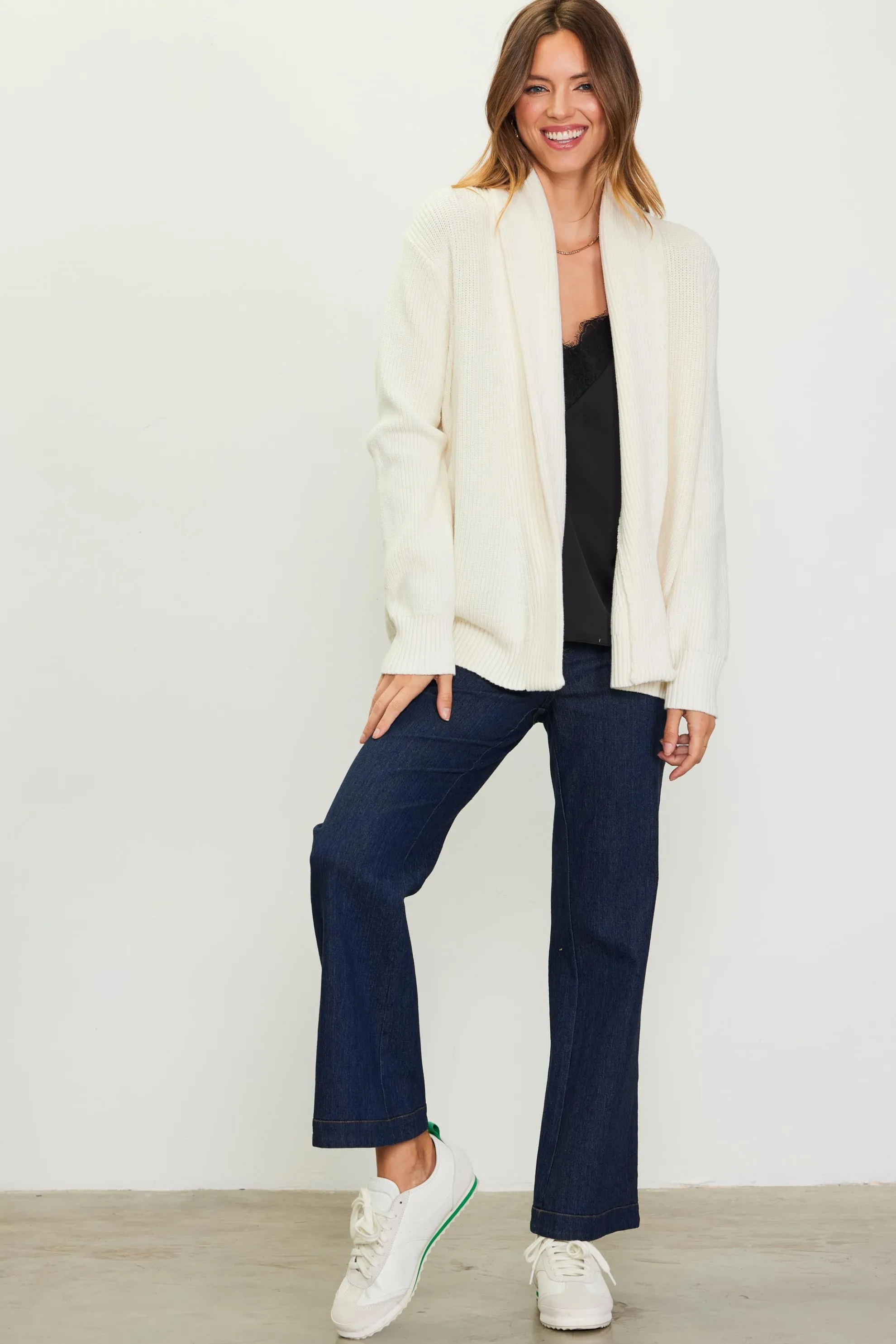 Shawl Collar Sweater Cardigan