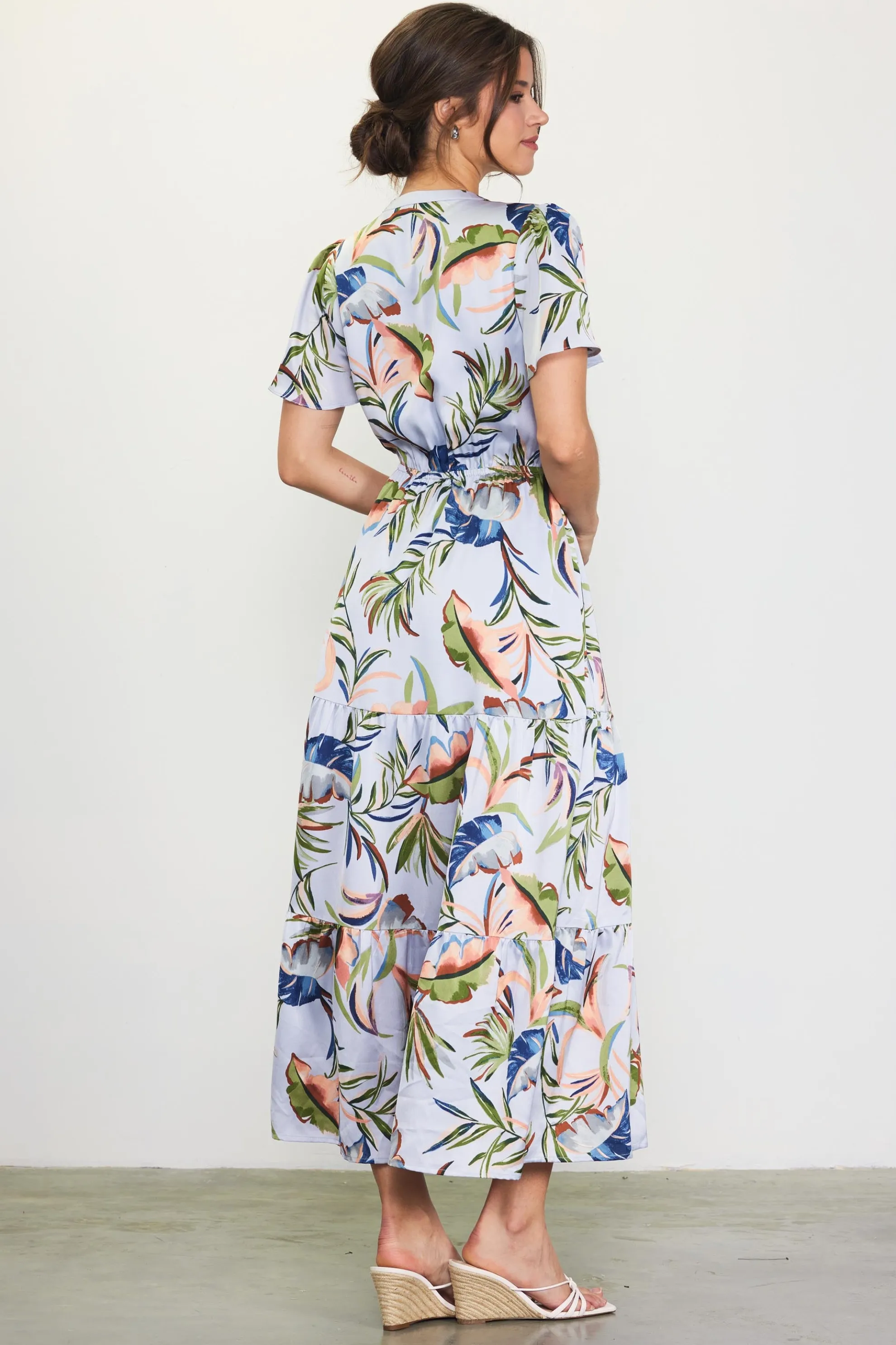 Bianca Floral Spring Maxi Dress