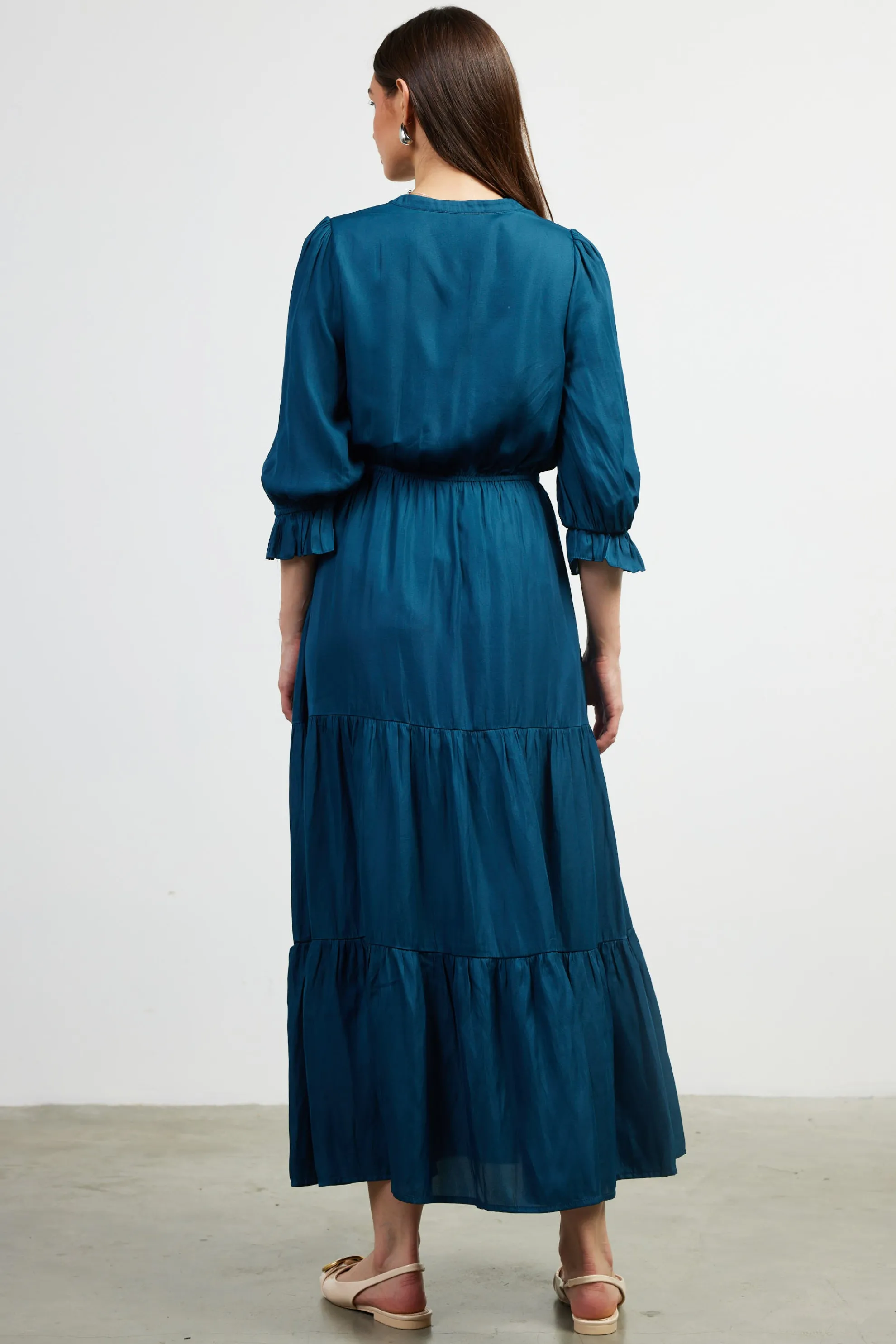 Emery Ruffle Tiered Maxi Dress