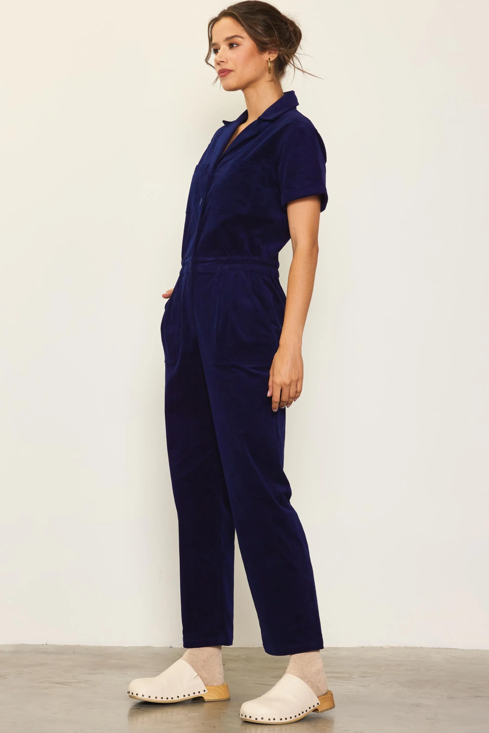 Corduroy Utility Jumpsuit