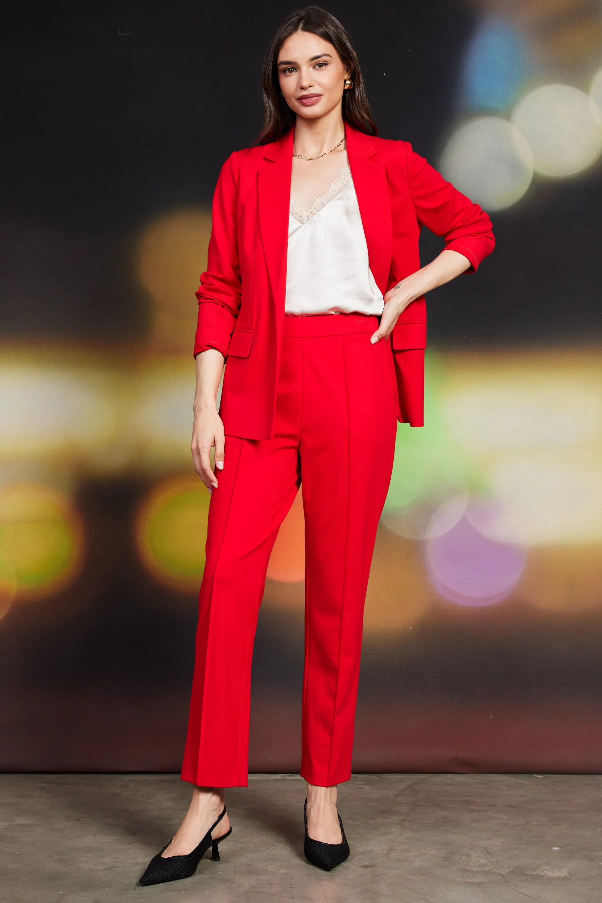 Knit Tailored Blazer