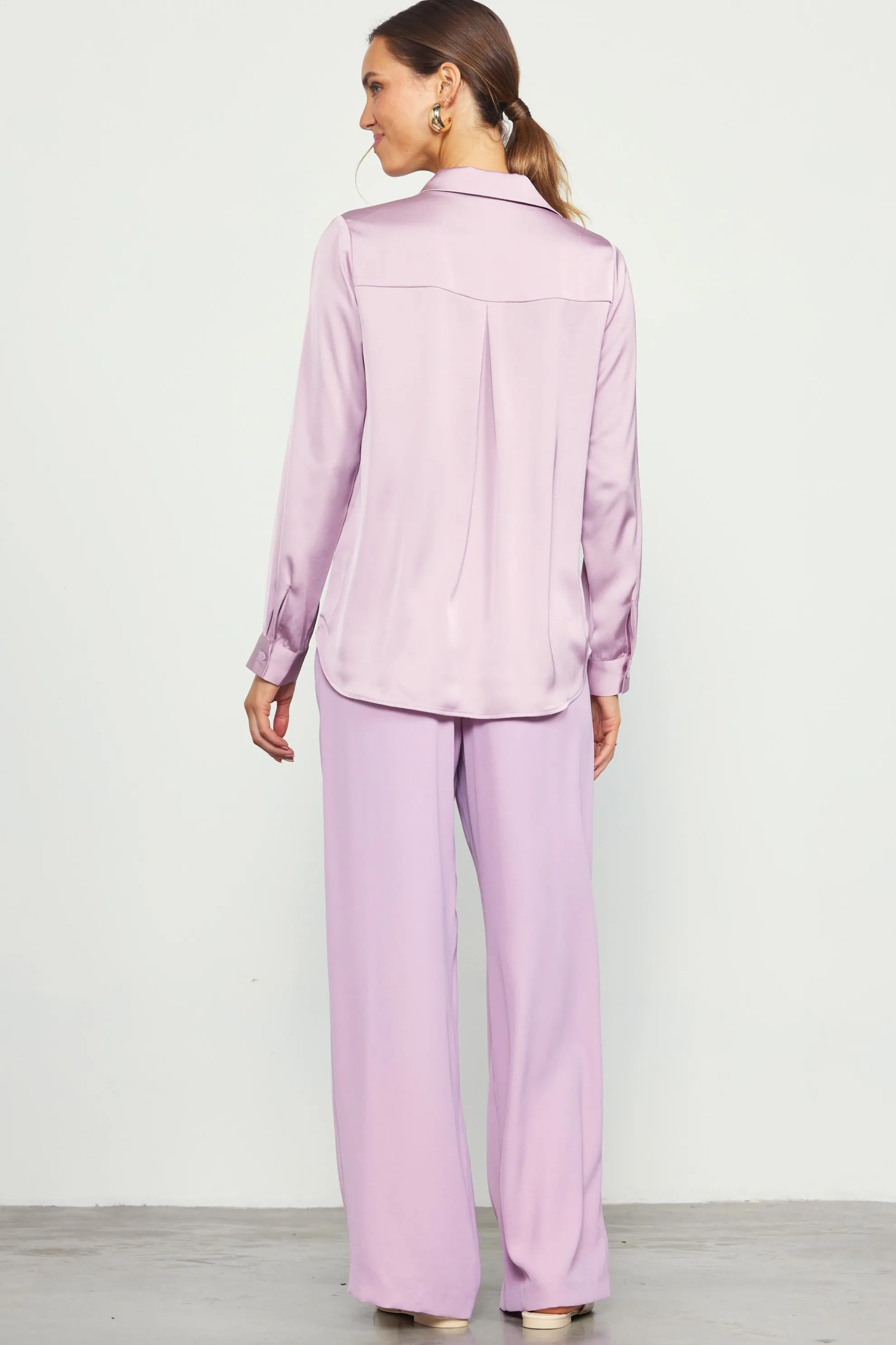 Recycled Button Down Top