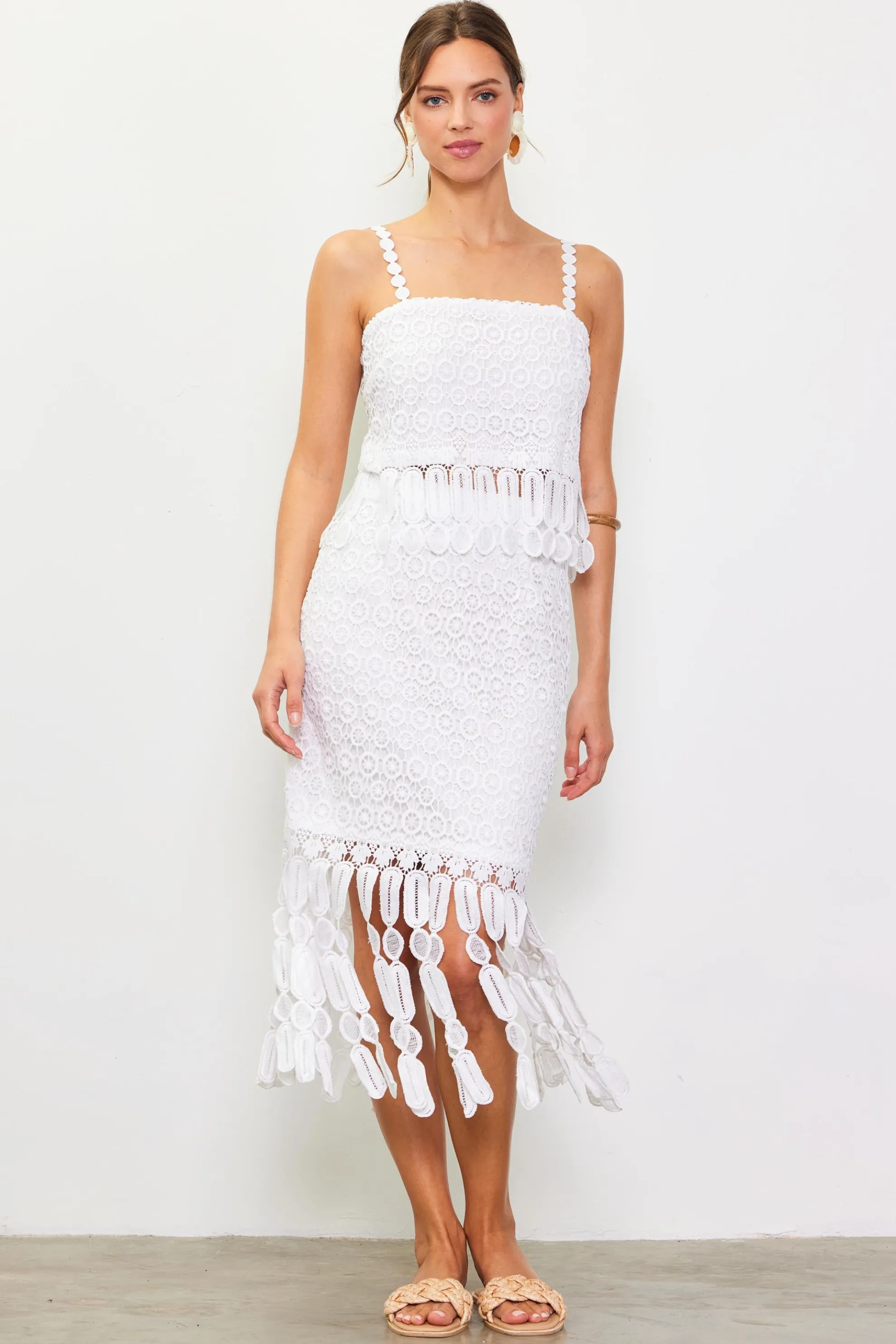 Crochet Cami With Fringe Detail