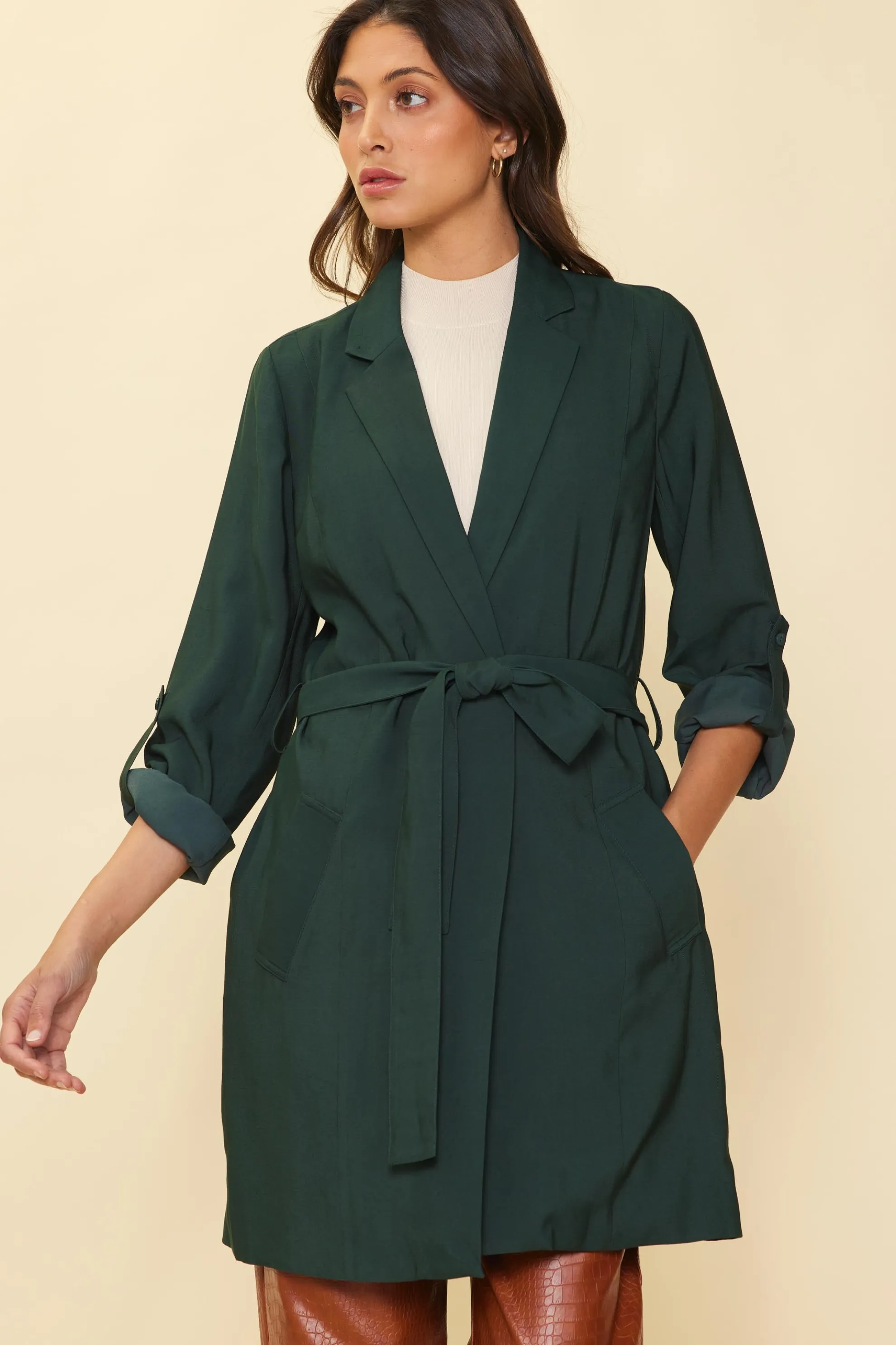 Belted Trench Coat