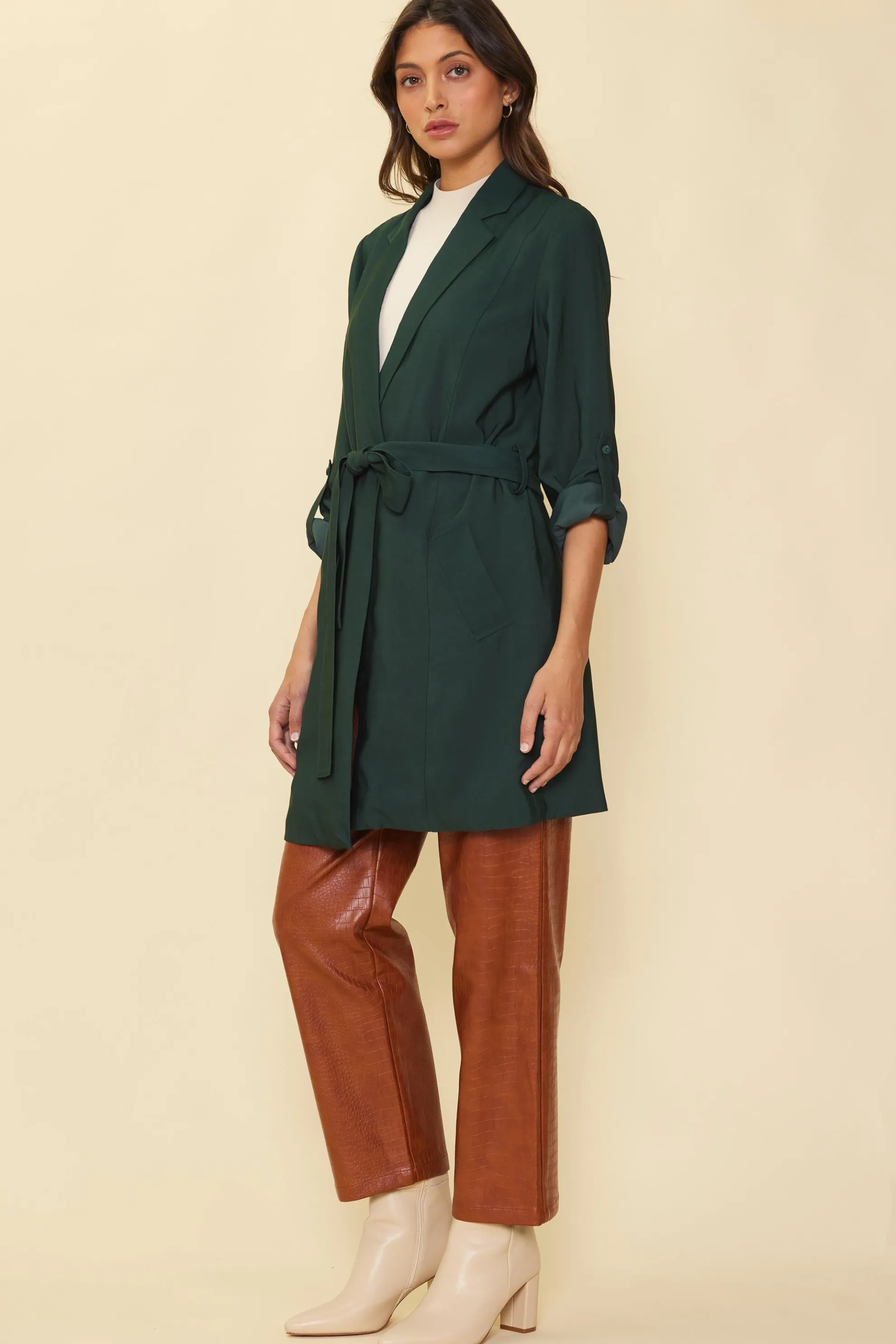 Belted Trench Coat