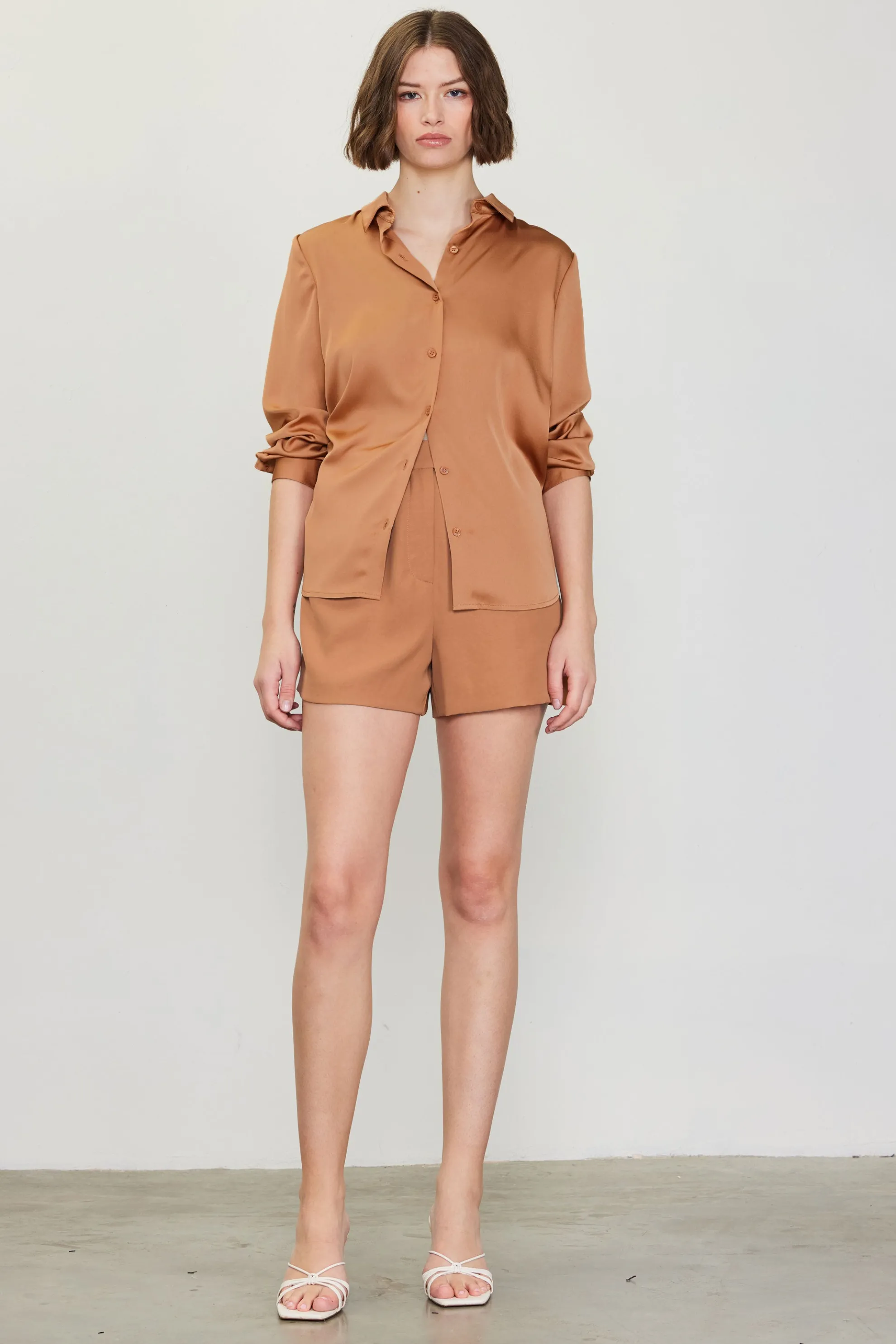 Recycled Classic Button Down Top