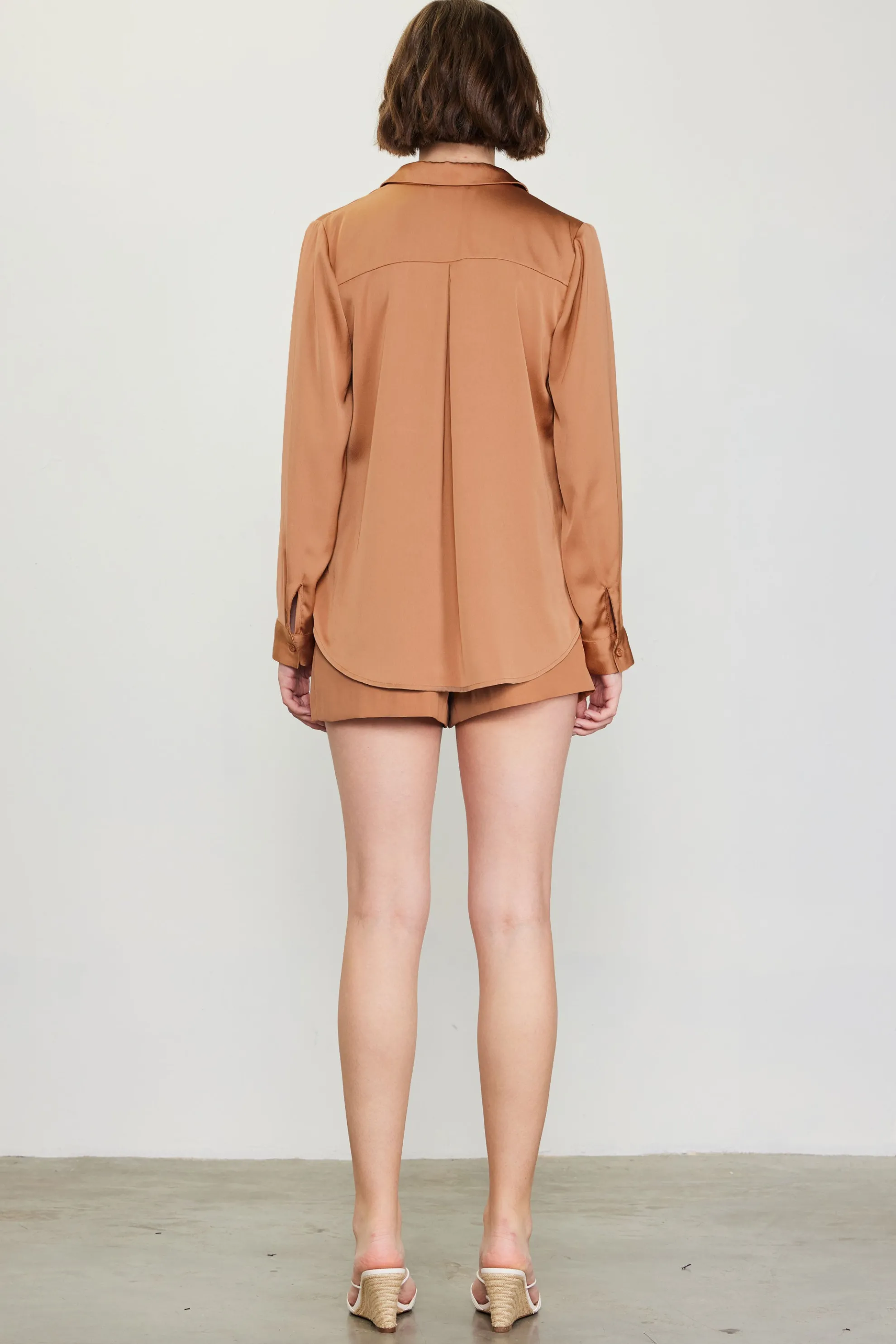 Recycled Classic Button Down Top