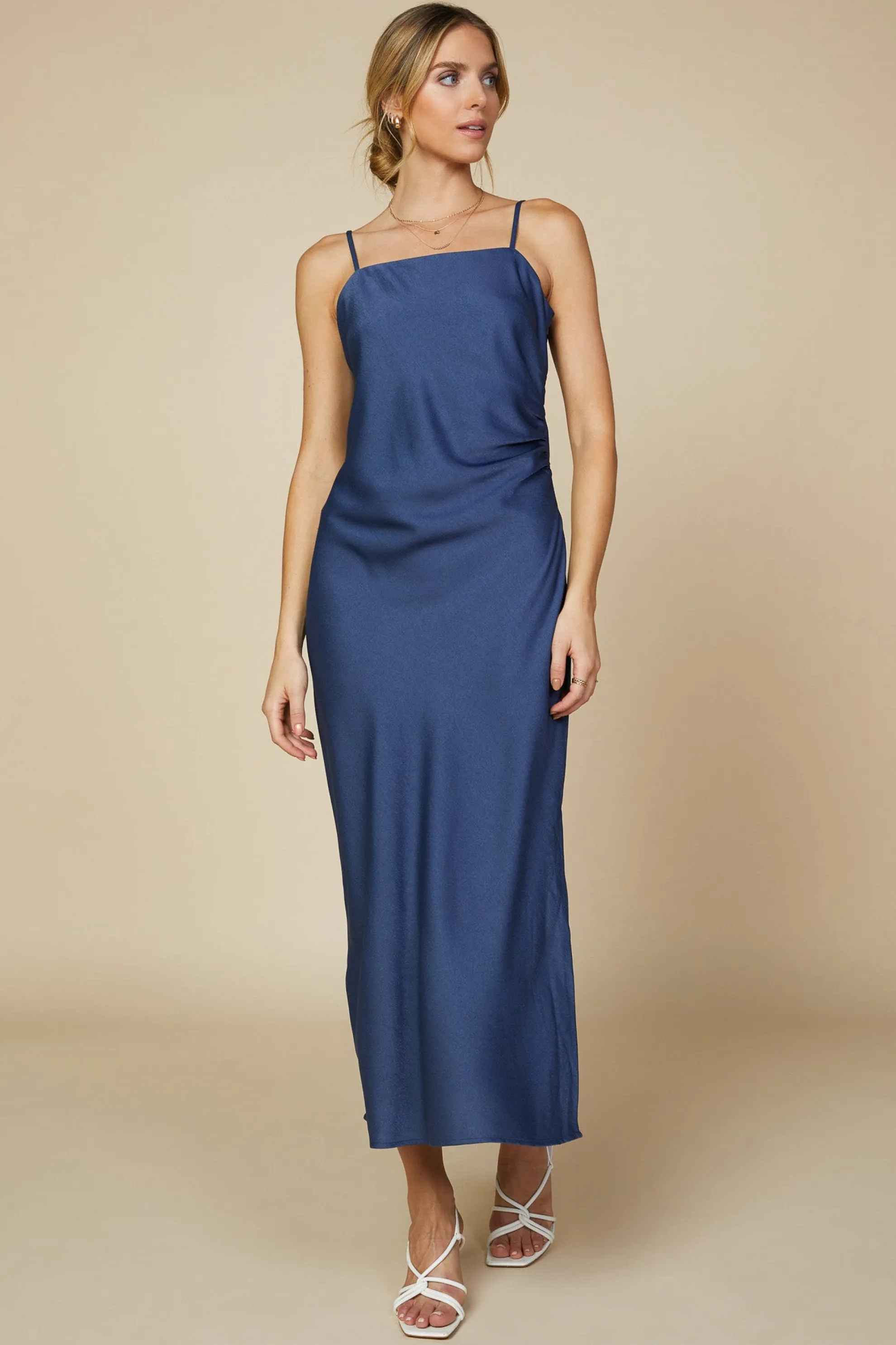 Cami Slit Midi Dress