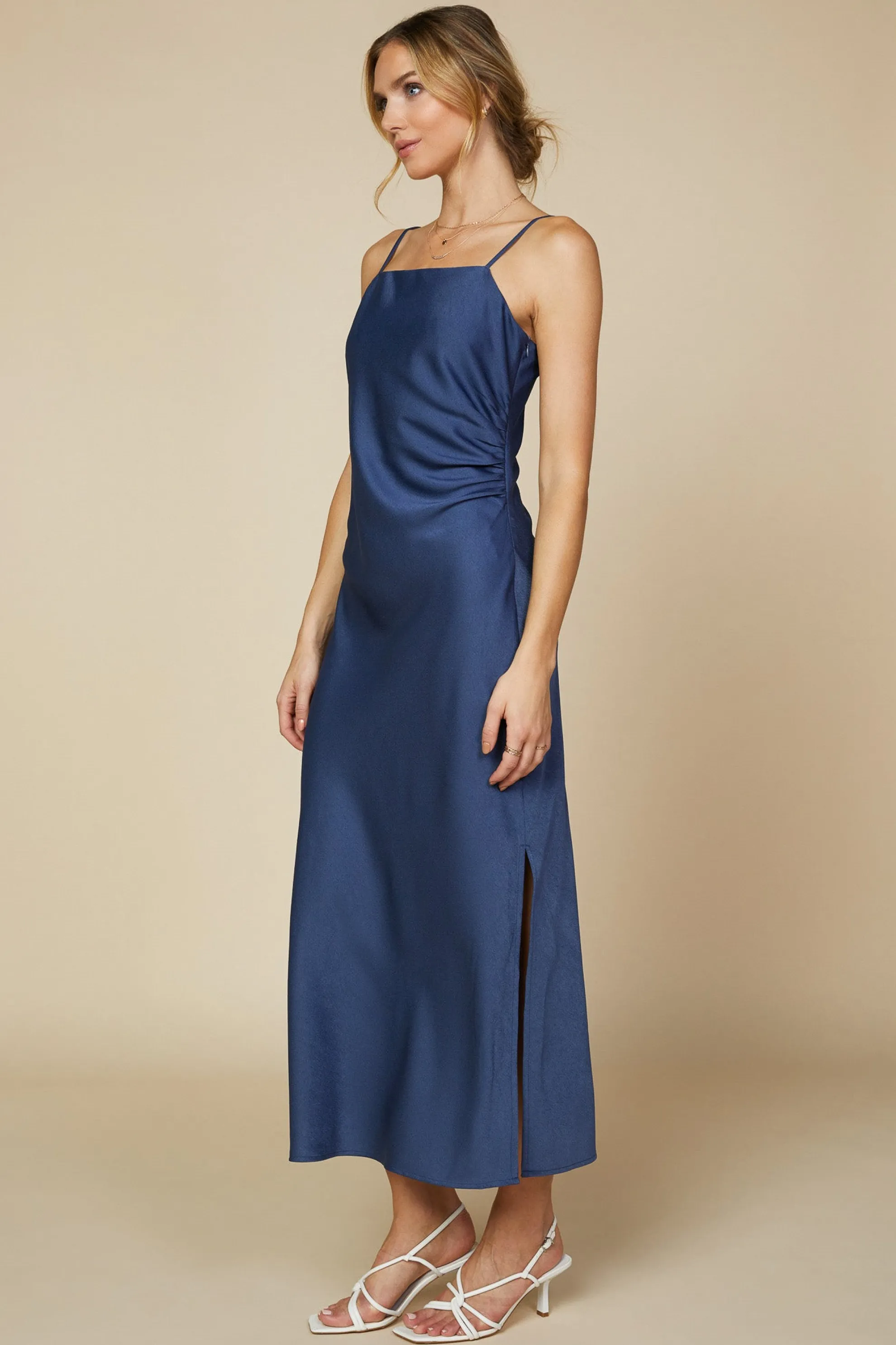 Cami Slit Midi Dress