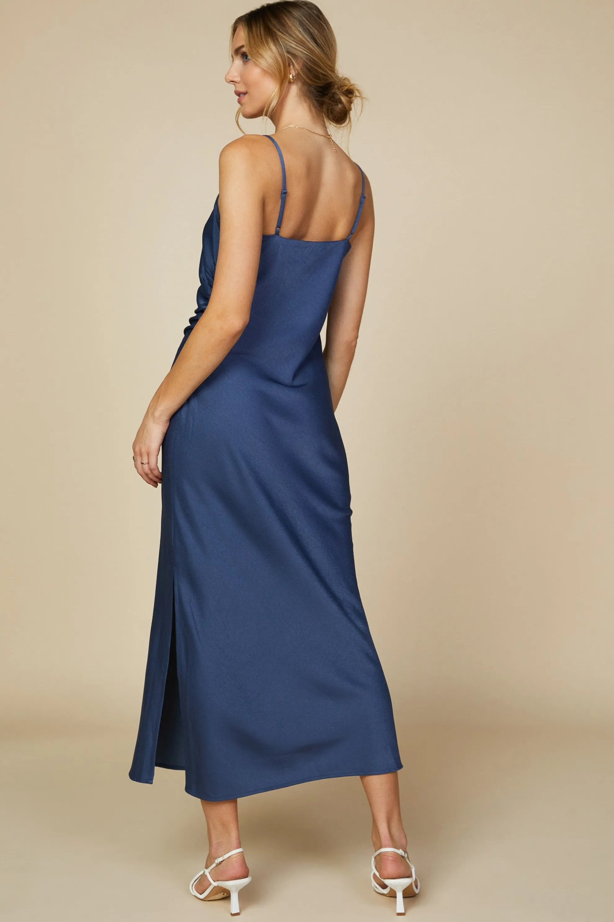 Cami Slit Midi Dress