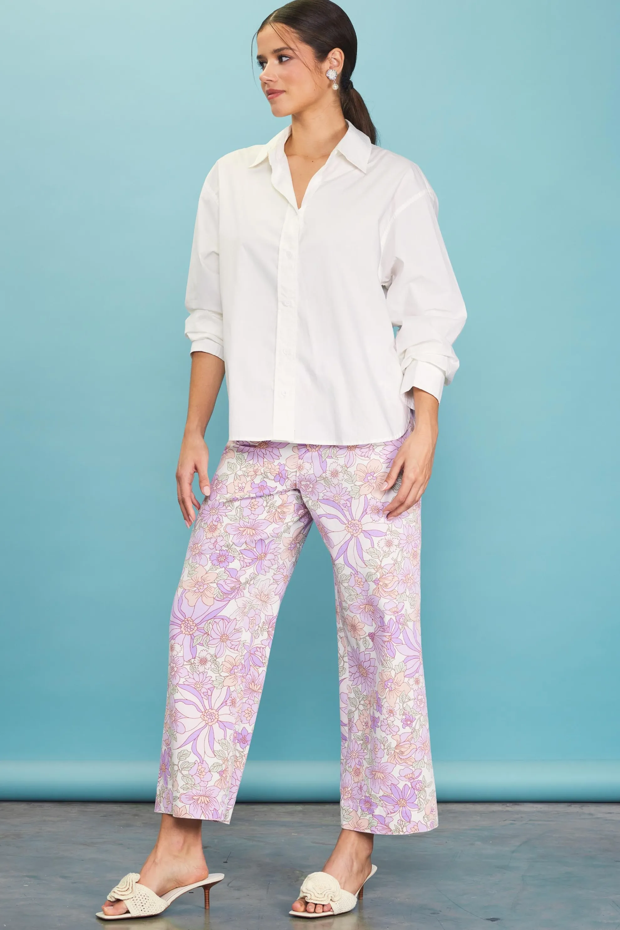 Relaxed Fit Poplin Longsleeve Shirt