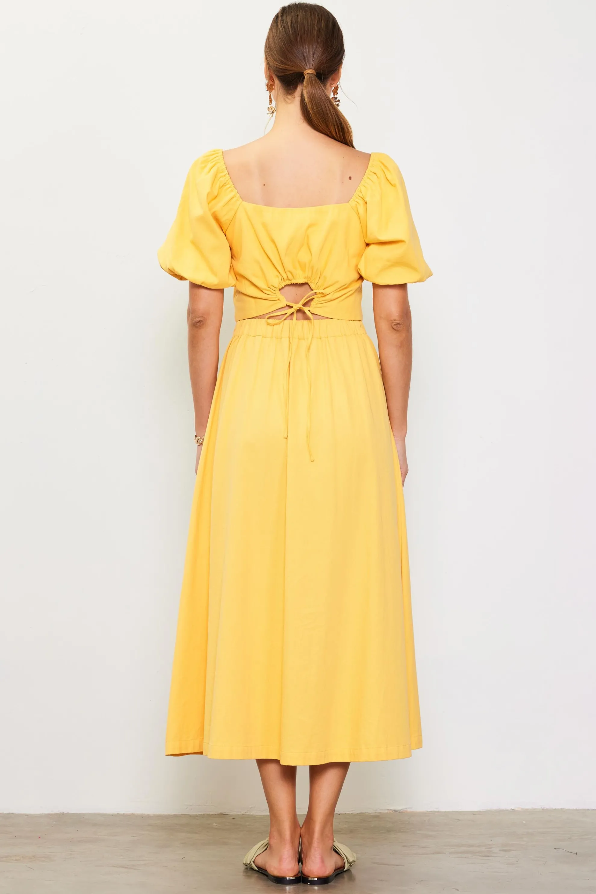 Button Down Maxi Skirt