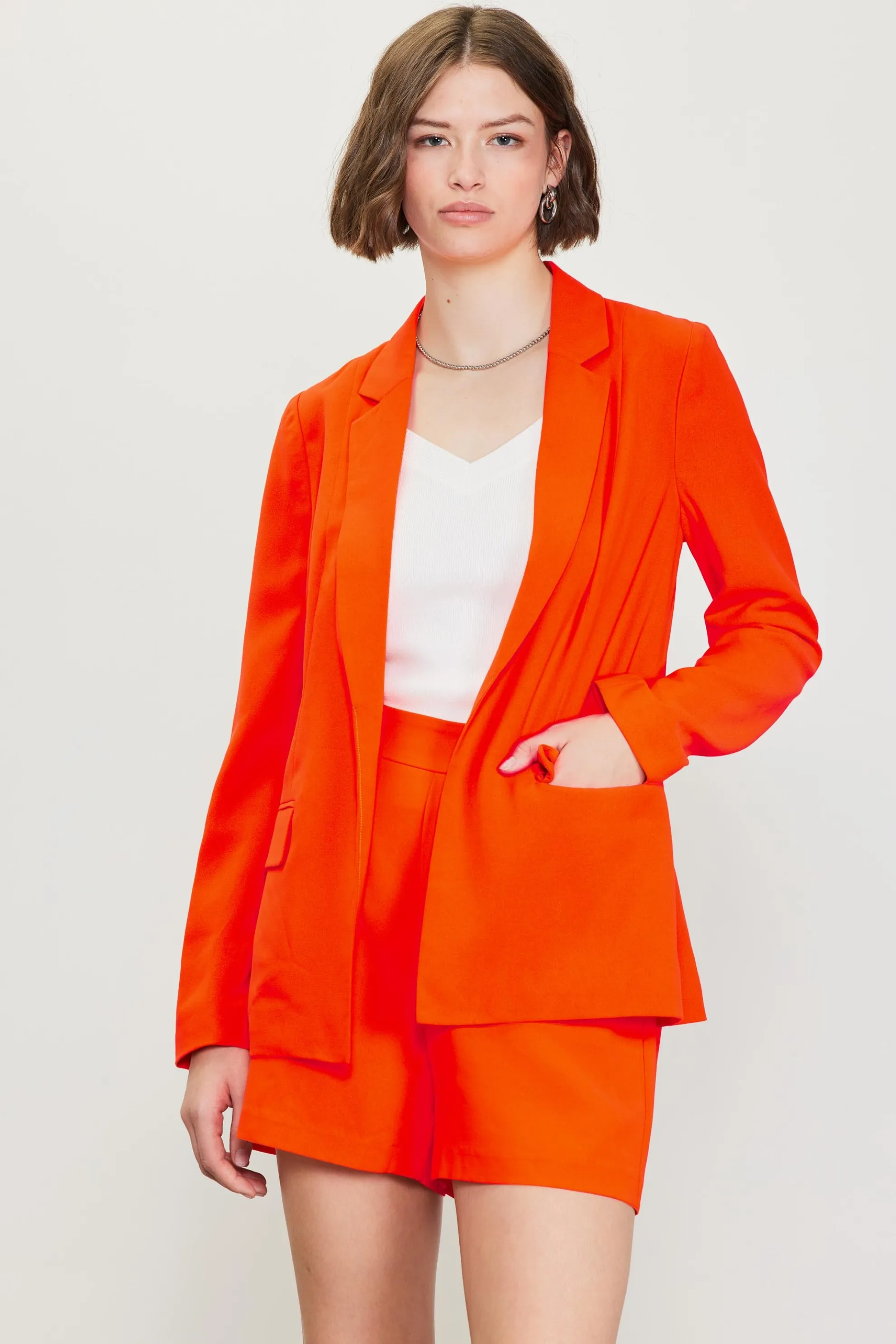 Neon Welt Pocket Blazer