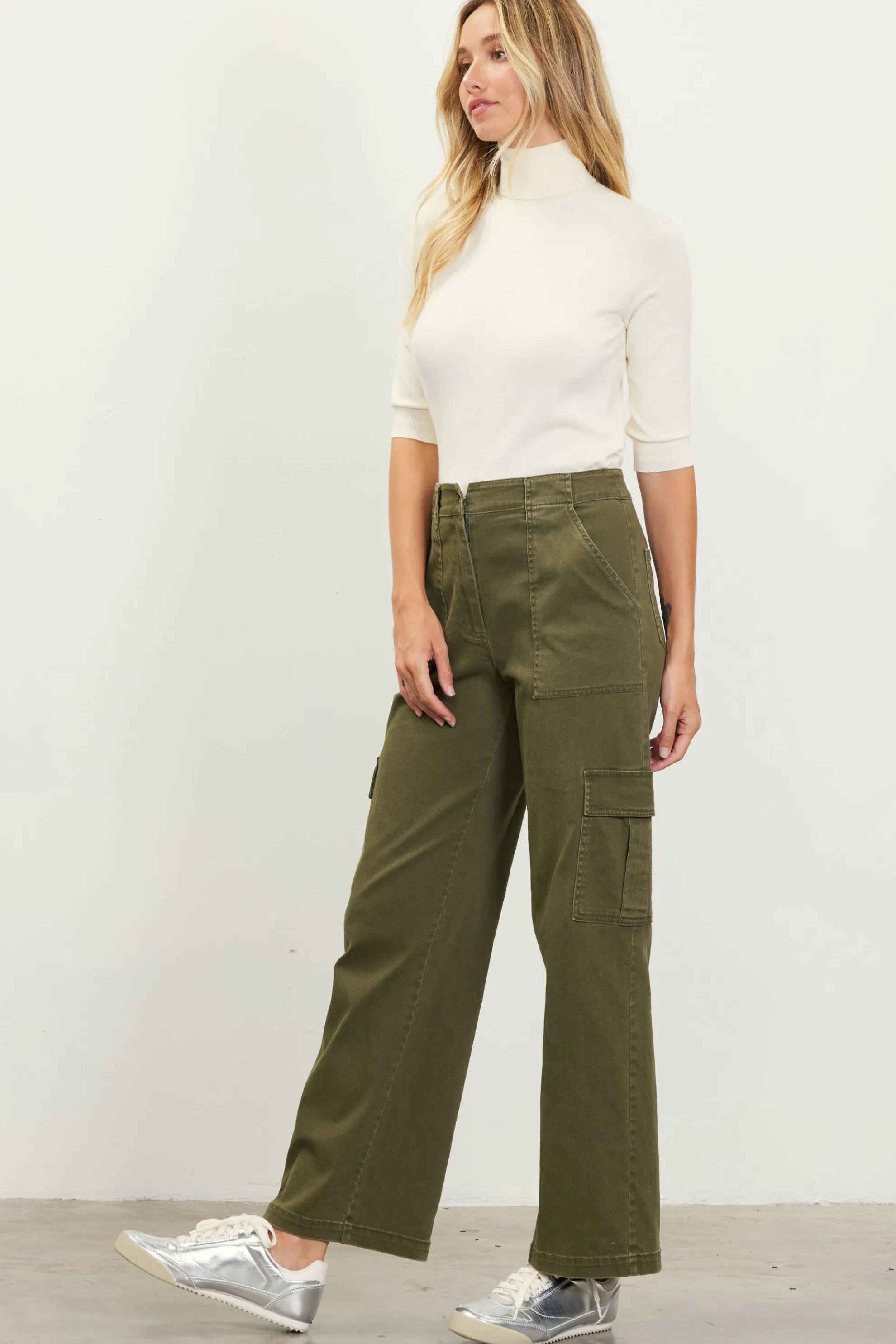 Utility Straight Leg Pants