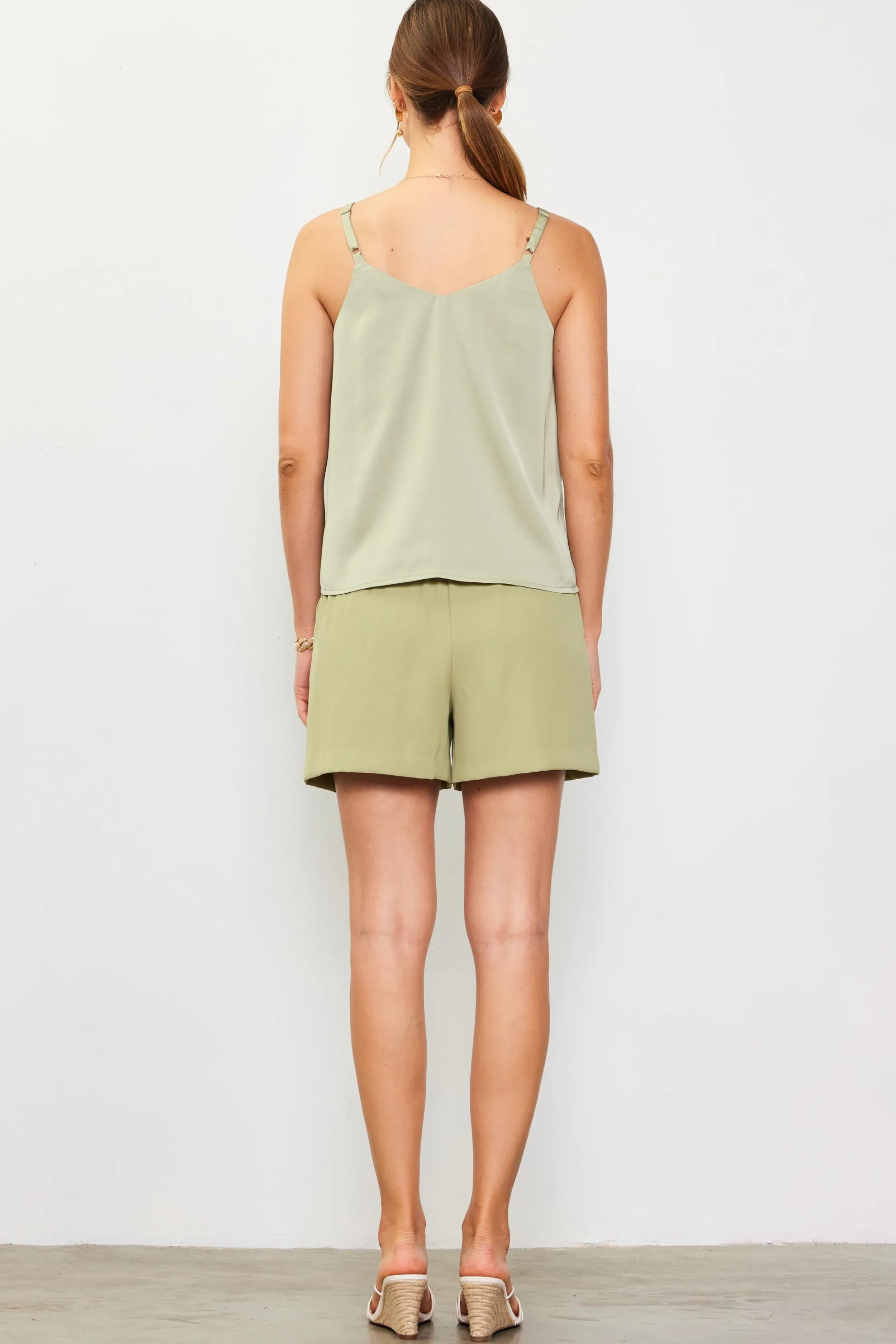 Recycled Double Strap Cami