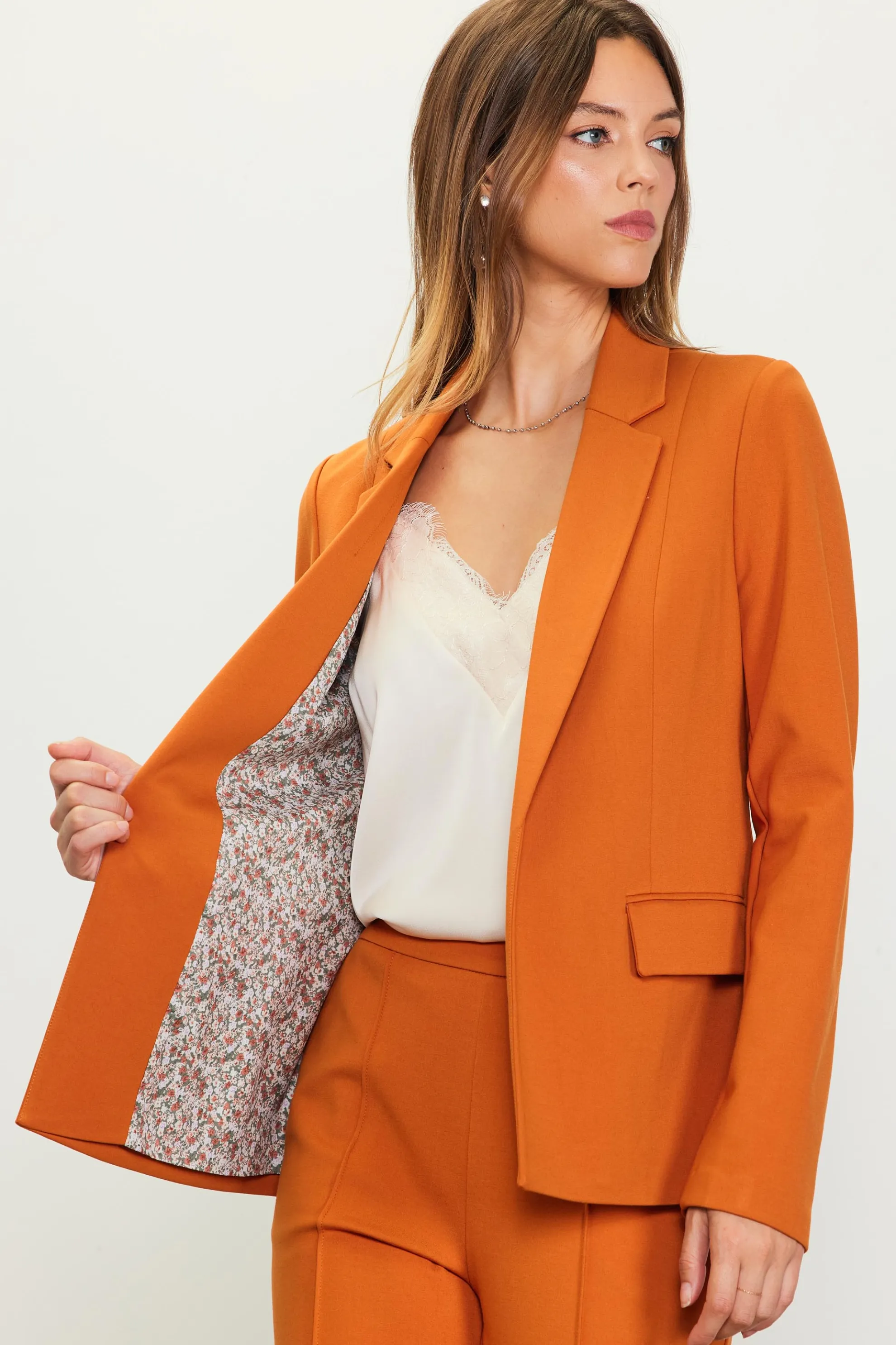 Knit Tailored Blazer