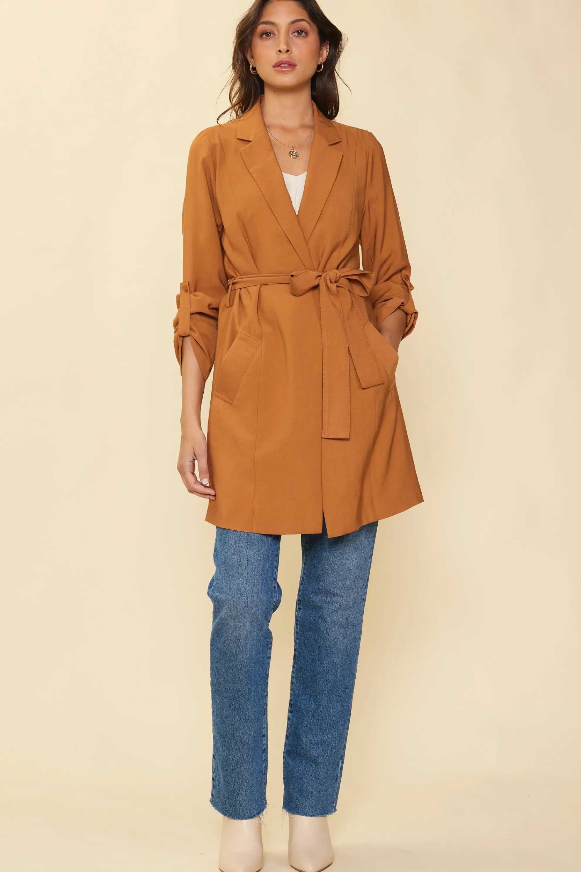 Belted Trench Coat