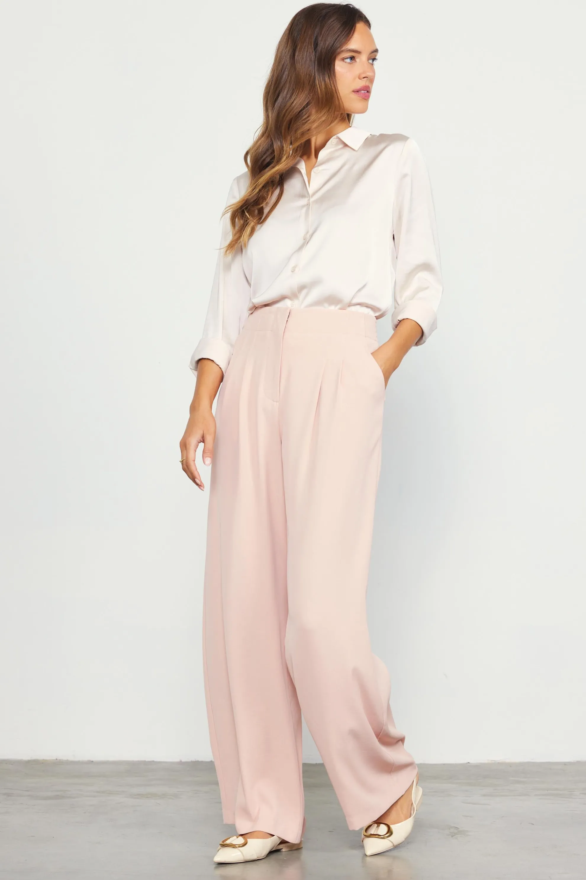 Recycled Wide Leg Pants