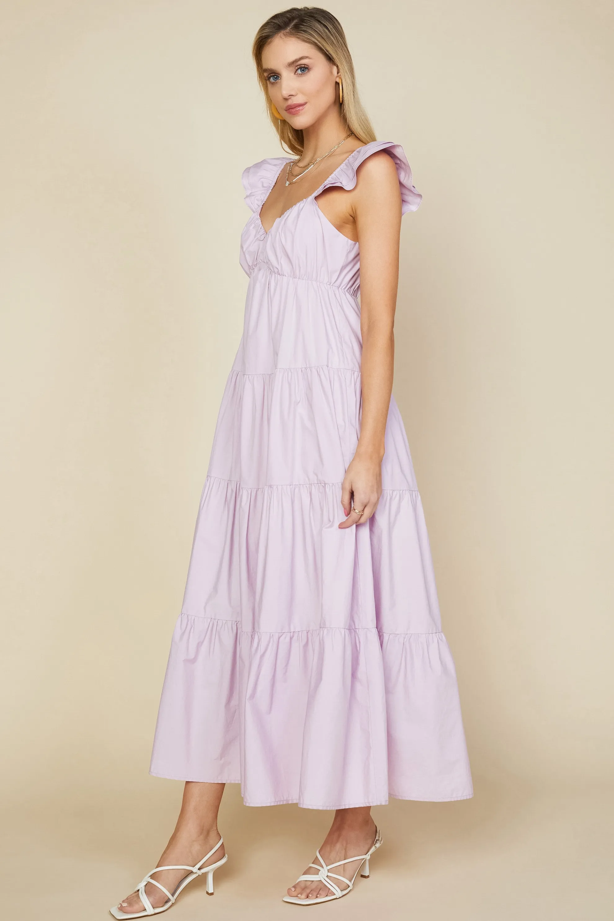 Diana Poplin Maxi Dress