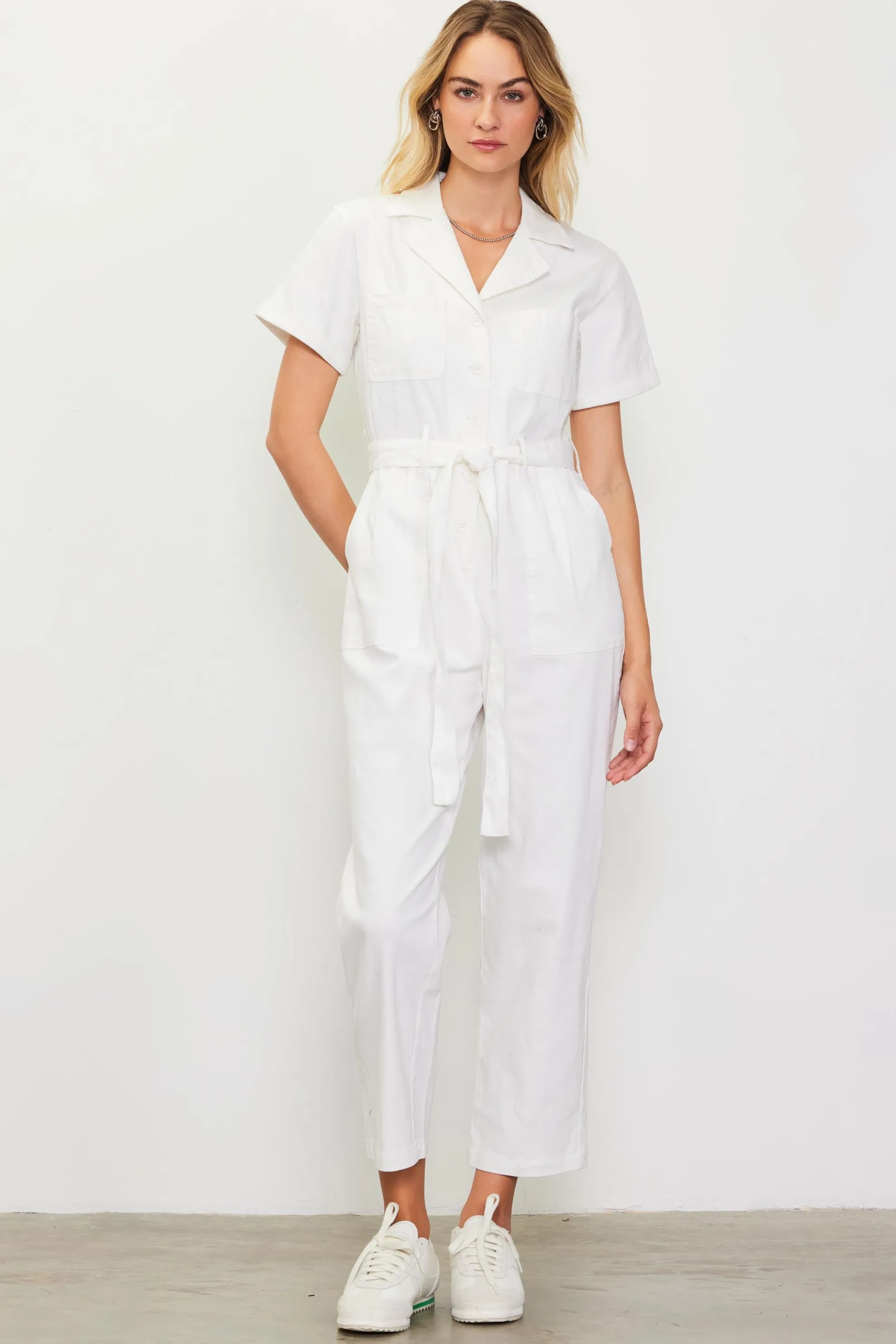 Kendall Washed Utility Jumpsuit