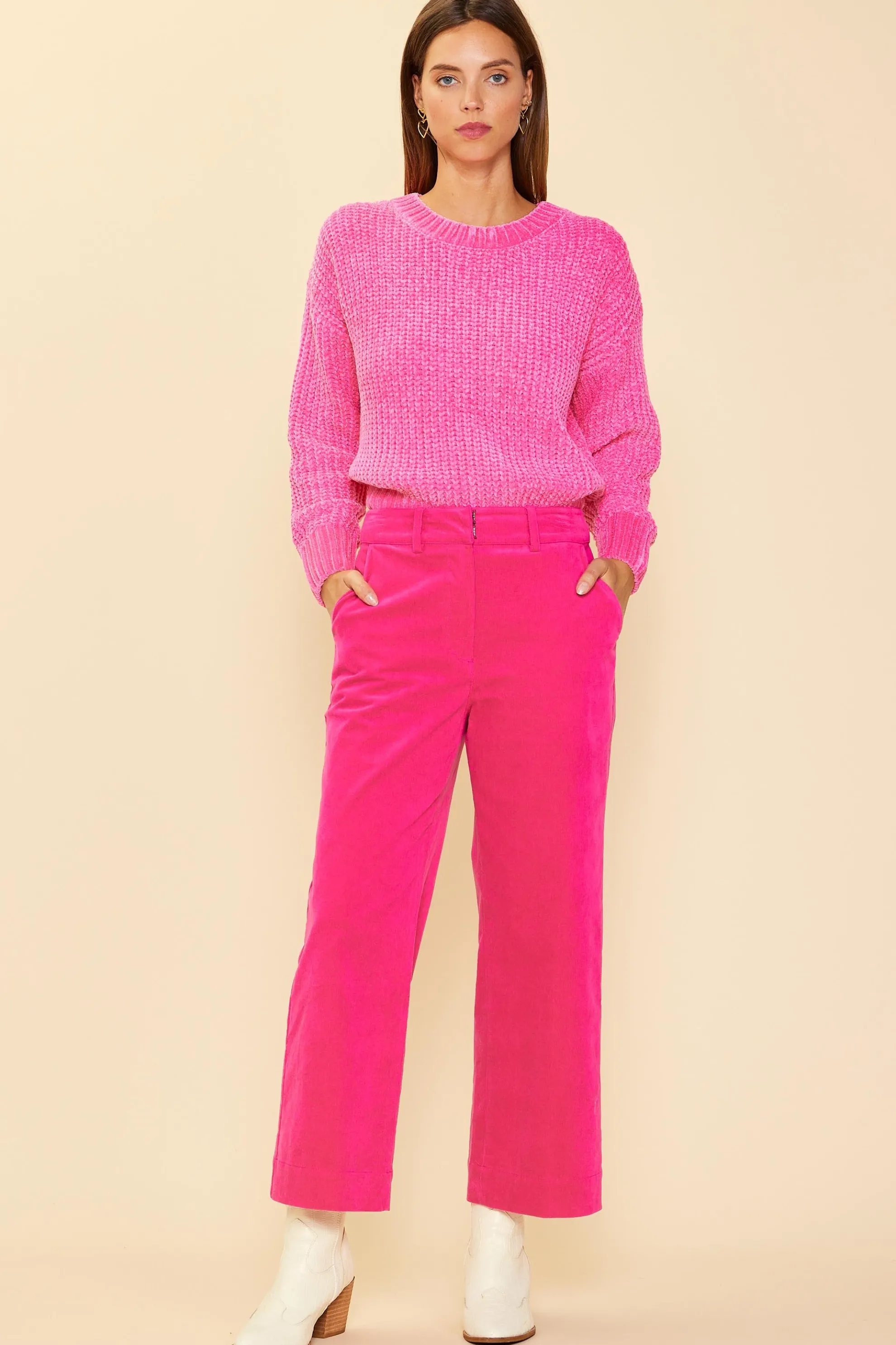 Chenille Knit Sweater