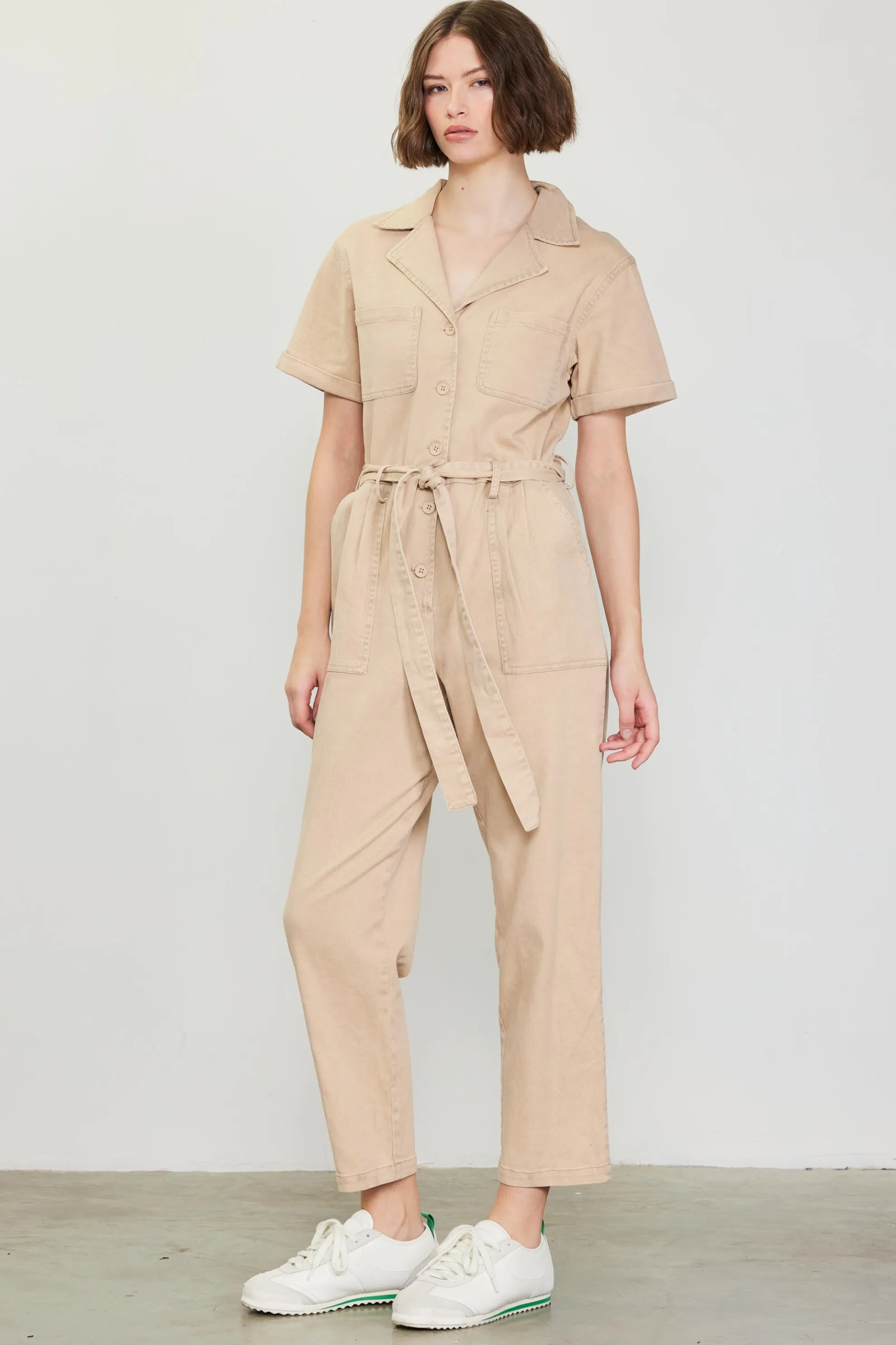 Kendall Washed Utility Jumpsuit