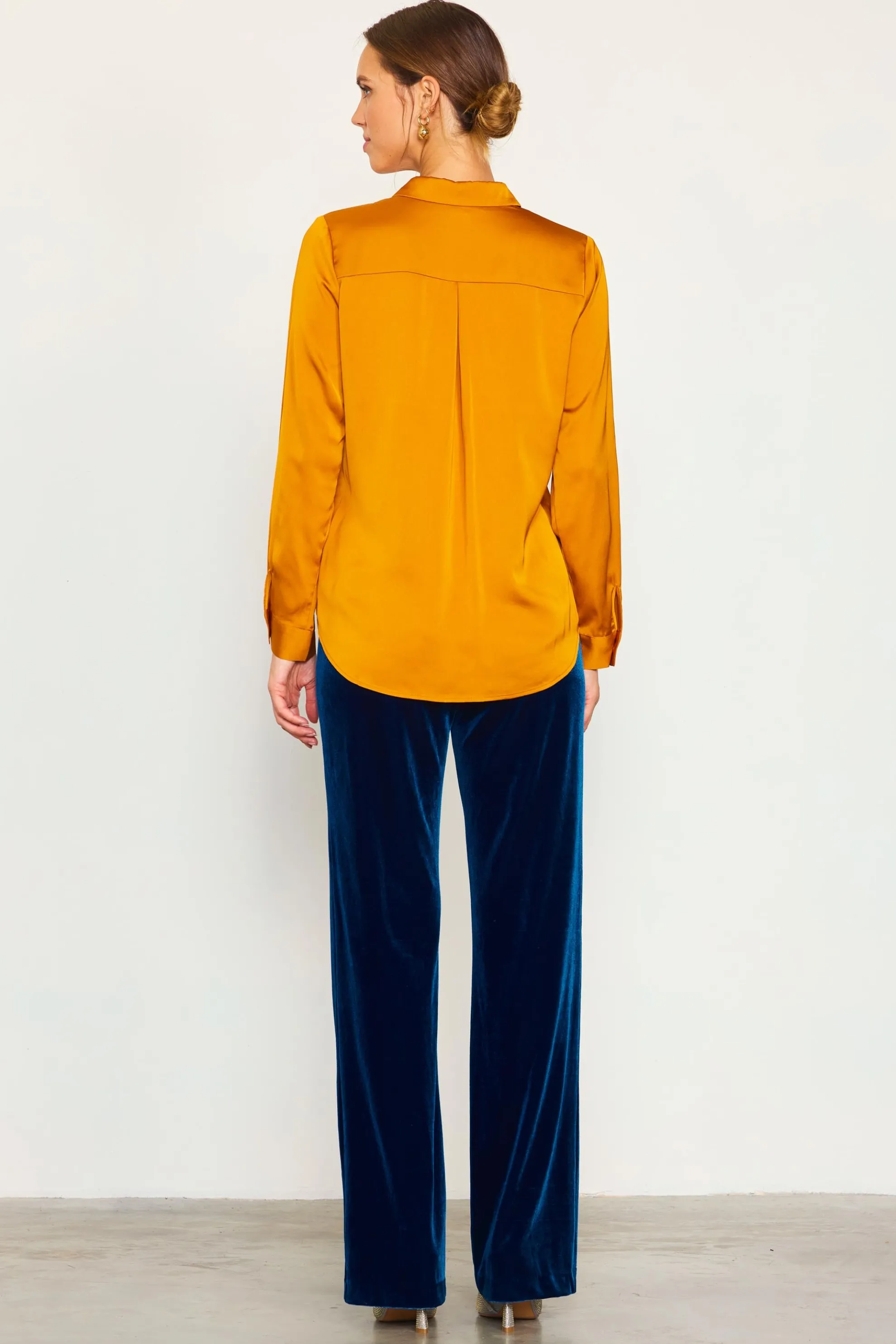 Recycled Classic Button Down Top