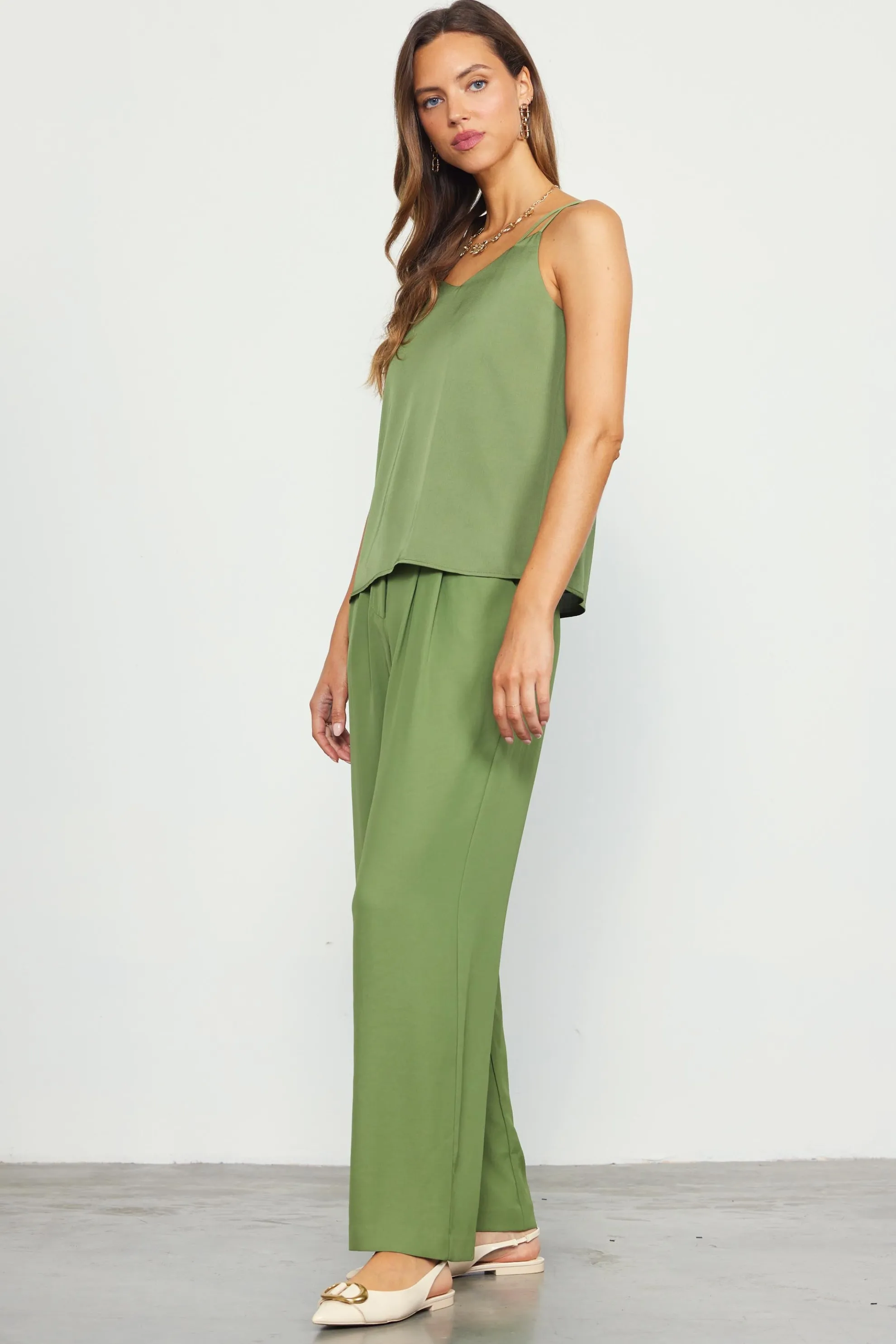 Recycled Double Strap Cami