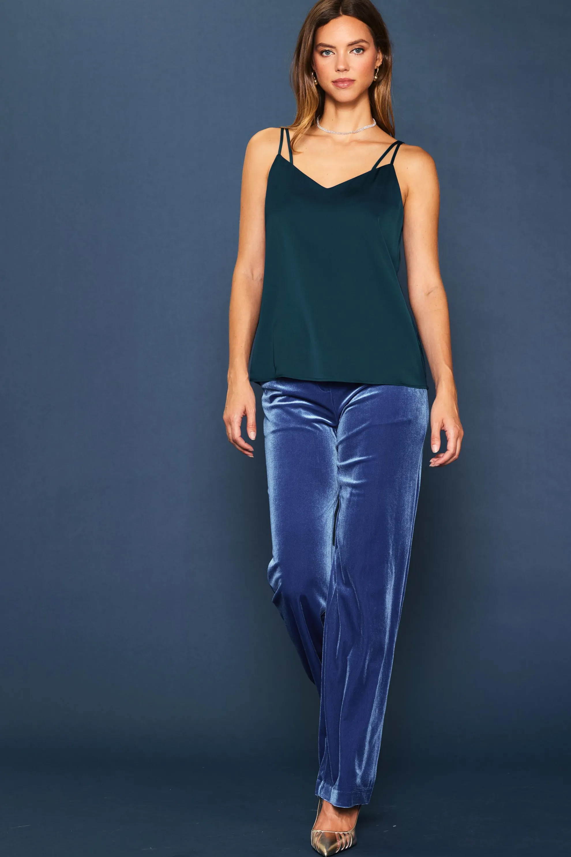 Recycled Double Strap Cami