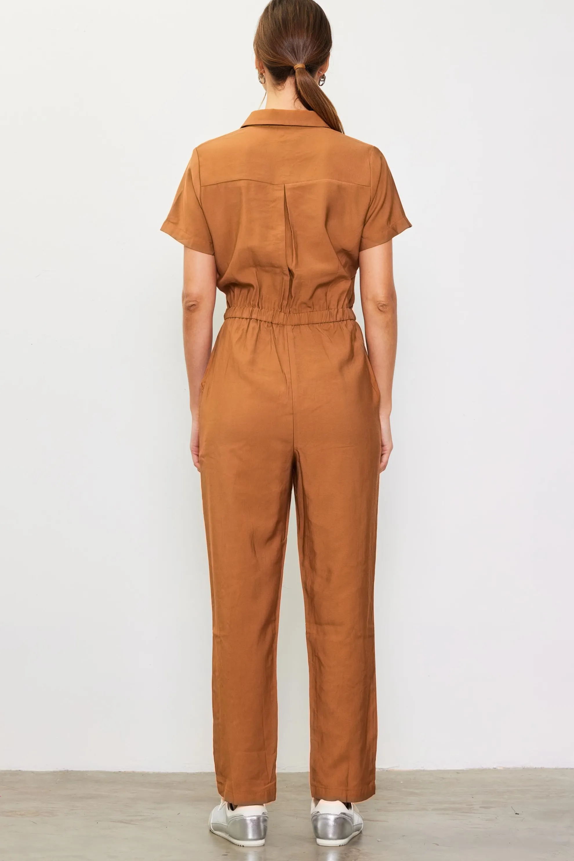 Utility Short Sleeve Jumpsuit