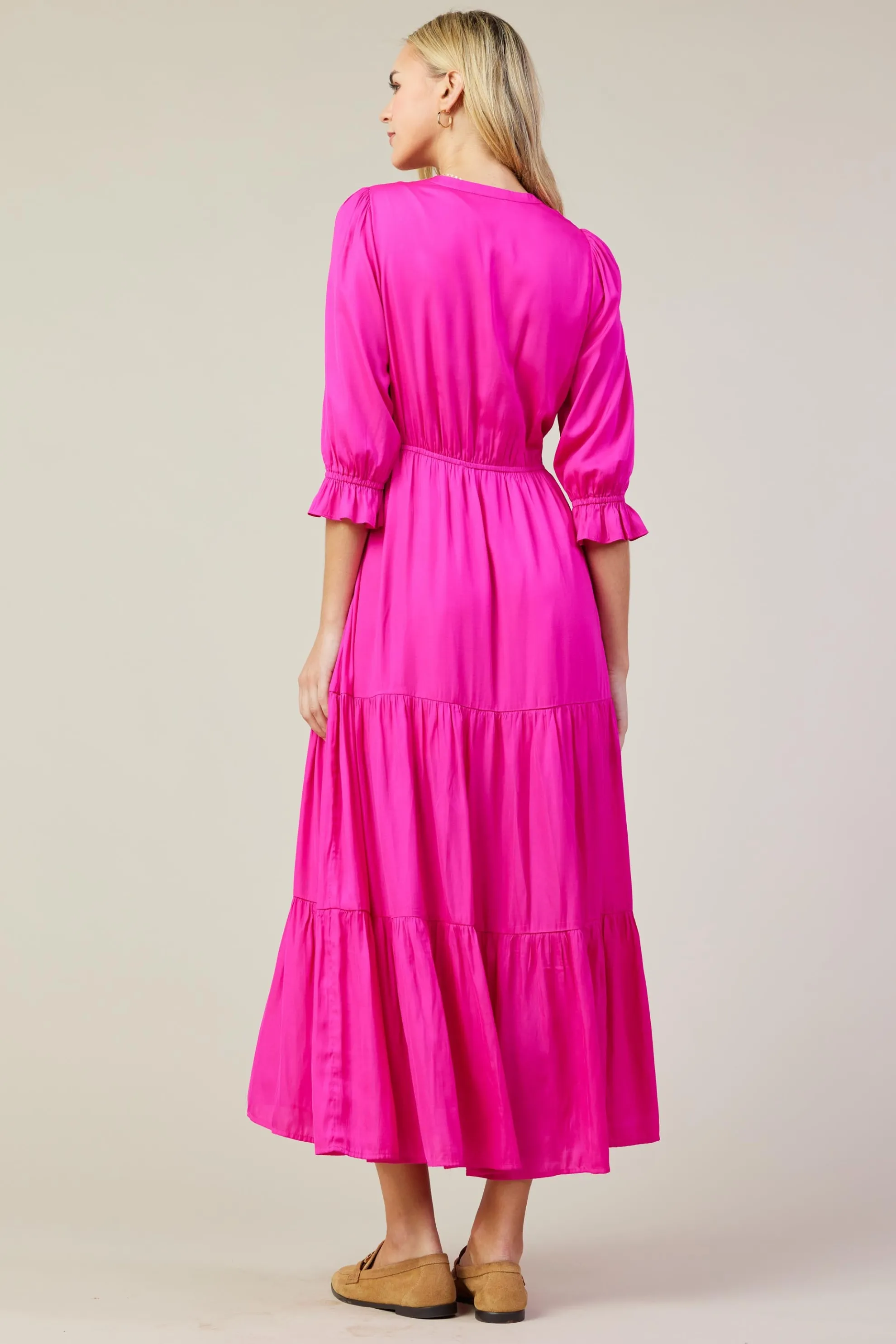 Emery Ruffle Tiered Maxi Dress